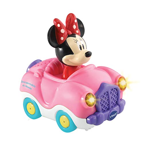 VTech- TutTut Bólidos Disney Descapotable, Multicolor (TTB Minnie)