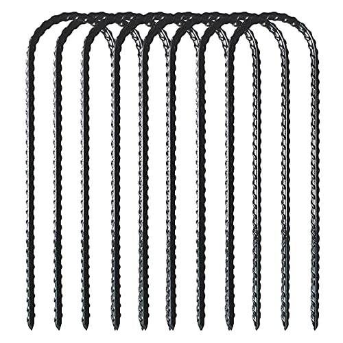 Waroom 8/12 anclajes para cama elástica, para cargas pesadas, accesorios para trampolín, cama elástica de seguridad exterior, anclajes a tierra para tienda de campaña, trampolín