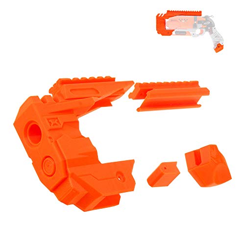 WORKER Set de Accesorios para Nerf Zombie Strike Hammershot Blaster Attachment