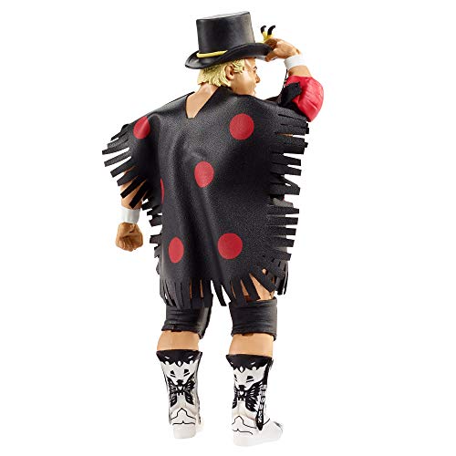 WWE Élite Figura Dusty Rhodes, muñeco articulado de Juguete con Accesorios (Mattel GVB51)