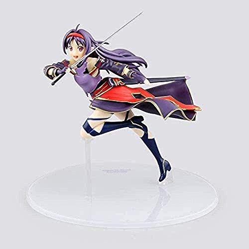 WYETDAS 18CM Novedad Anime Sword Art Online II Sao Madre Rosario Konno Yuuki Figuras de acción Figura de Anime Adornos de Juguete PVC Escala 1: 7