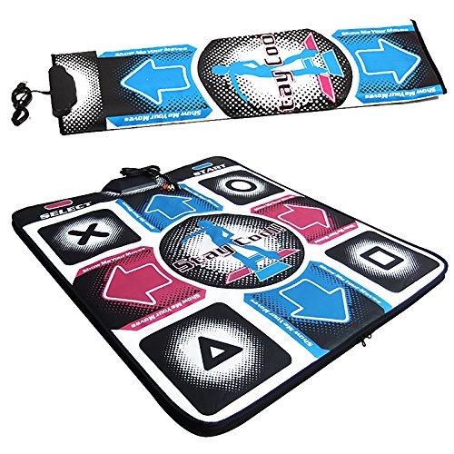 YYWJ Dance Pad - Alfombrilla de baile para baile Dance Revolution (DDR) antideslizante USB para videojuegos de ordenador portátil