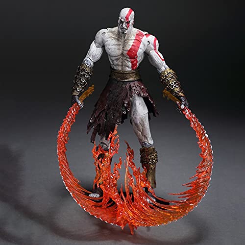 ZEwe Dios DE LA GUERIA Kratos Espada VERSIÓN Fuego DE Fuego MOVIDA Figura DE ACCIÓN PVC Muchacha Modelo Hecho DIRECTOS para EL Amante DE ROLO DE Juego