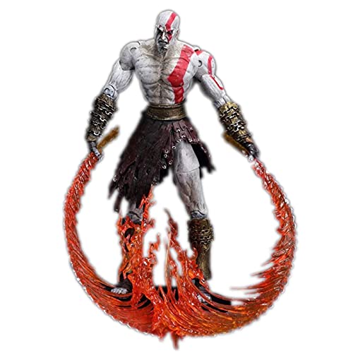 ZEwe Dios DE LA GUERIA Kratos Espada VERSIÓN Fuego DE Fuego MOVIDA Figura DE ACCIÓN PVC Muchacha Modelo Hecho DIRECTOS para EL Amante DE ROLO DE Juego