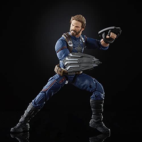 Avengers - Infinity Hasbro Marvel Legends Series - Figura de acción del Capitán América de 15 cm, diseño Premium, Incluye 5 Accesorios, Multicolor, F01855L0