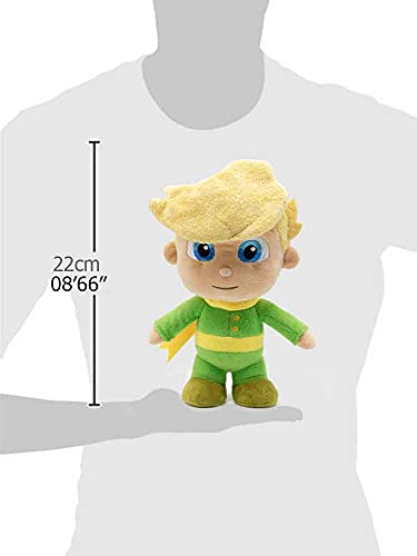 BARRADO El Principito - Peluches de los Protagonistas de la película El Principito - Calidad Super Soft (Pack El Principito + Zorro Blister, 20)
