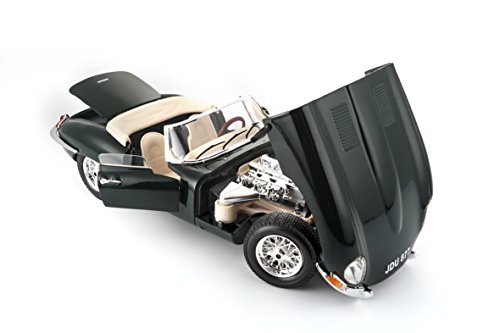 Bburago Jaguar E-Type Cabriolet verde 1/18 18-12046G, color (18-12046) , color/modelo surtido