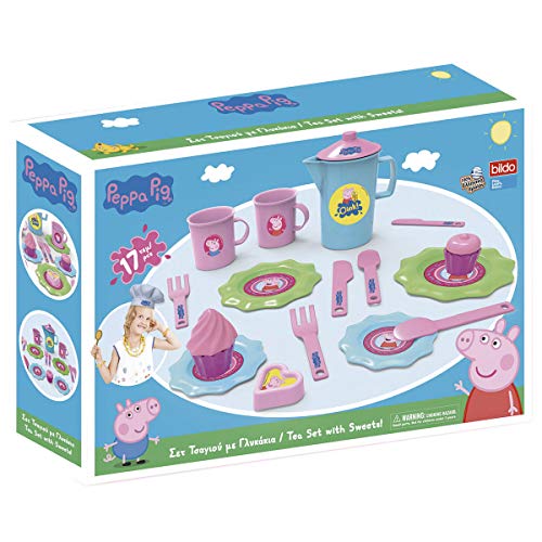 Bildo Peppa Pig-Juego de té pequeño, Multicolor 8105