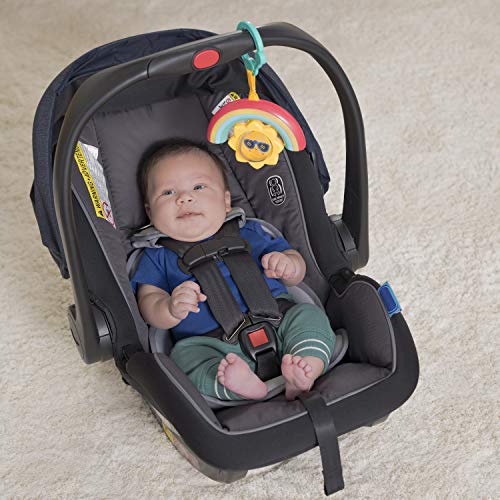 Bright Starts, Juguete colgante sol y arcoíris Sun Shaker, luces y melodías, a partir de 3 meses