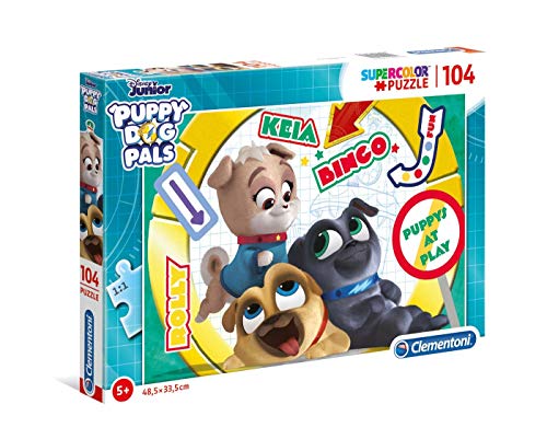 Clementoni Puppy Dog Pals Puzzle 104 Piezas Cachorritos, Color (27147.4)