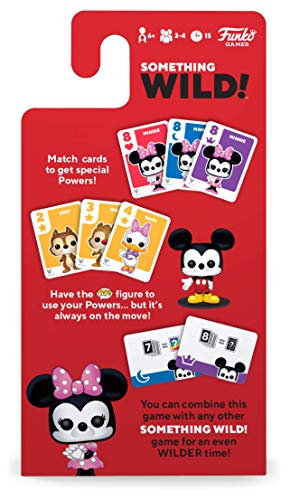 Funko 49355 Board Games 49355 Signature Something Wild Card Game-Mickey and Friends, Multicolour