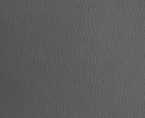 HAPPERS 1 Metro de Polipiel para tapizar, Manualidades, Cojines o forrar Objetos. Venta de Polipiel por Metros. Diseño Solar Color Gris Ancho 140cm
