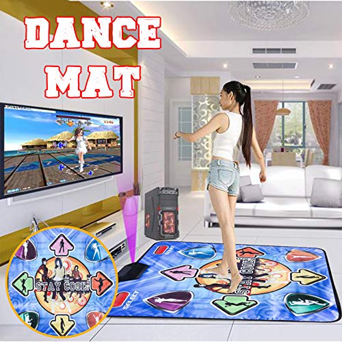 Las computadoras y los videojuegos tipo alfombra de baile están iluminados con pistas de música incorporadas y tecnología inalámbrica, lo que proporciona danza somatosensorial para adultos y niños