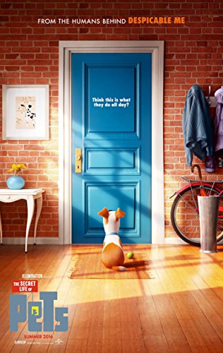 Mascotas (The Secret Life of Pets) - Max, perro blanco con manchas marrones 29cm - Calidad Super Soft