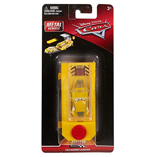 Mattel Disney Cars Mini Racers - Lanzador Cruz Ramírez