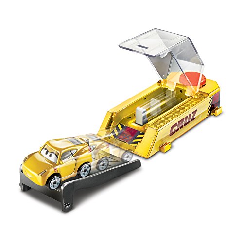 Mattel Disney Cars Mini Racers - Lanzador Cruz Ramírez