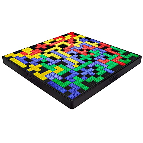 Mattel Games-GXV91 Mesa UNO Blokus Shuffle Inspirada en Juego de Cartas, Juguete para niños +7 años, Multicolor (GXV91)