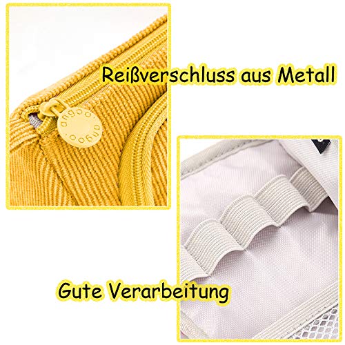 ONCCI Estuche Escolar grande para Lapices, grande Estuche de Papelería,Bolsa de Lapices,Estuche Escolar grande Adolescentes