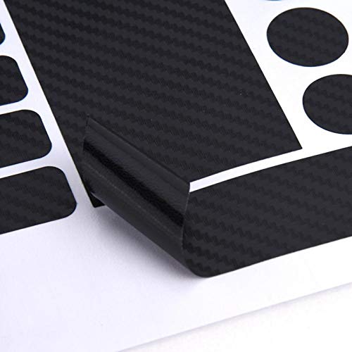 Pegatinas para vaina de bicicleta, pegatina resistente a los arañazos, protector de marco de vaina para bicicleta, cinta protectora para bicicleta para bicicleta de carretera MTB(Negro)