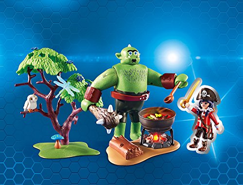 PLAYMOBIL Ogro con Ruby Muñecos y Figuras, Multicolor, 9,3 x 28,4 x 18,7 cm 9409