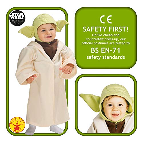 Rubies Disfraz oficial de Disney Star Wars para bebé, disfraz infantil