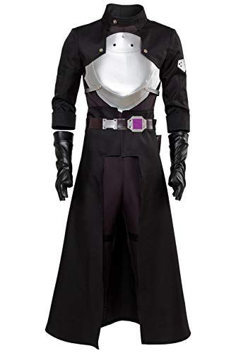 SAO Sword Art Online Fatal Bullet Kirito Kirigaya Kazuto Disfraz Cosplay para hombre, XXXL