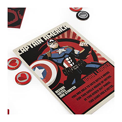 Spin Master Marvel: Hail Hydra Board Game - English