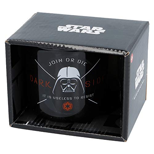TAZA CERAMICA DESAYUNO 400 ML | EN CAJA REGALO STAR WARS