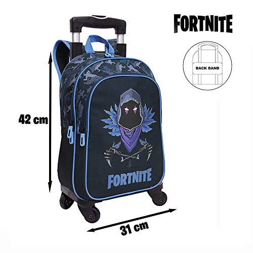 Toy Bags Mochila Adaptable con Trolley, Unisex niños, Multicolor, 31X42X15