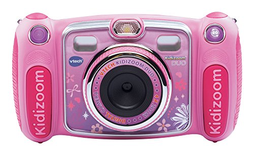 VTech - Kidizoom Duo cámara Digital para niños, Color Rosa, versión Inglesa (170853) - [Importado de Inglatera]