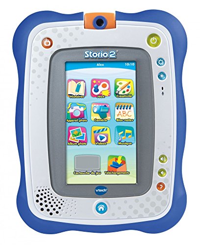 VTech - Protector de Goma para Tablet Educativo Storio 2 y Storio 2 Baby, Color Azul (3480-208049)