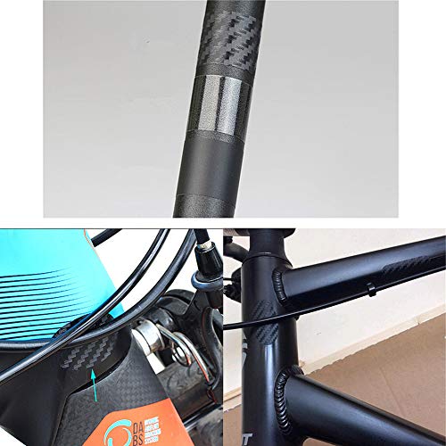 WASAGA Pegatina de Bicicleta, Juego de chasis Protector de Cuadro de Bicicleta para Cycle MTB BMX V3 (Transparente)