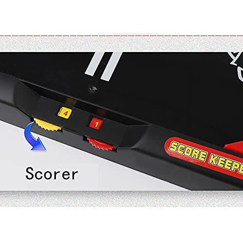 Yajun Juego de Mesa de Hockey de Futbolín Mini Ice Ball Battle Game para 2 Jugadores Deporte Interactivo Entre Padres e Hijos Fast Sling Puck Juego de Mesa