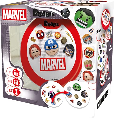 Zygomatic Other Dobble Marvel Emoji, Color Mixto (ASMDOBMARE01EN)