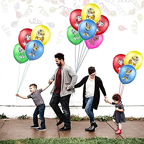 26 piezas Paw Patrol globos de decoración de cumpleaños suministros de fiesta de cumpleaños decoración de fiesta decoraciones de cumpleaños regalo para niños