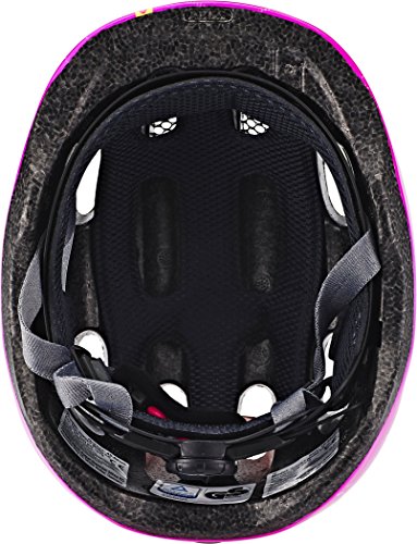 ABUS Smiley 2.0 Kleinkinder-und Kinderhelm, Unisex, Pink Butterfly, S