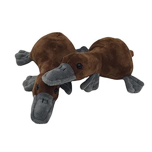 Almohada De Felpa Suave De Ornitorrinco Realista, Almohadas De Animales De Peluche VíVidos, Juguetes De Peluche Realistas De Ornitorrinco Realista, Pico De Pato para Regalos De NiñOs