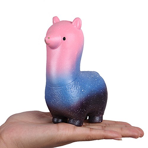 Anboor Juguetes Antiestrés Oveja Alpaca Squishy Lento Aumento Jumbo Super Suave Perfumado Kawaii El Alivio del estrés