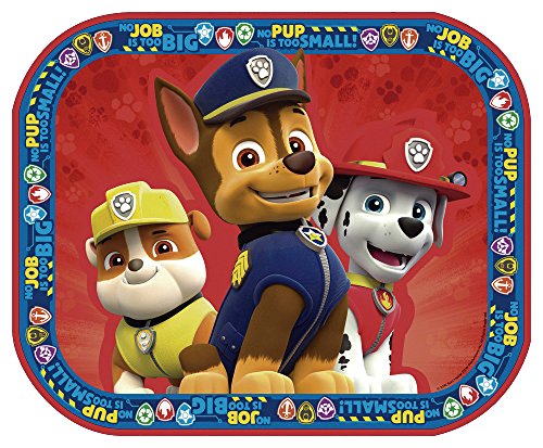 Arditex PW9684 - Juego de 2 parasoles para coche (44 x 36 cm), diseño de La Patrulla Canina