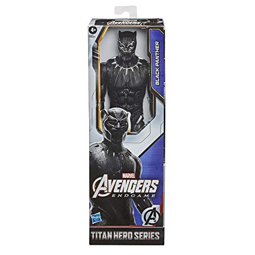 Avengers Black Panther (Figura de acción de 30 cm con Blaster Titan Hero Blast Gear)