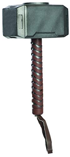 Avengers - Martillo de Thor para Disfraz de niño, Talla única Infantil (Rubie'S 35639) + Escudo de Capitán América para niño, Talla única Infantil (Rubie'S 35640)
