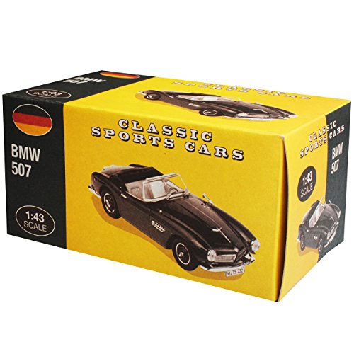 B-M-W 507 Cabrio Negro 1956-1959 1/43 Atlas Norev Modelo Coche