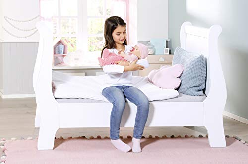 Baby Annabell Muñeca 43 cm - Muñeca Realista con Funciones Realistas, Suave al Tacto, Come, Duerme y Llora, Incluye Accesorios, Edad 3+, De Colores, Versión Online