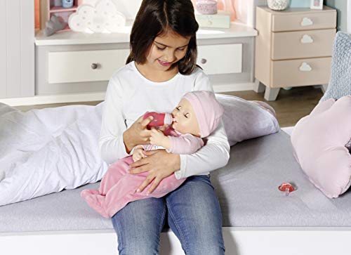 Baby Annabell Muñeca 43 cm - Muñeca Realista con Funciones Realistas, Suave al Tacto, Come, Duerme y Llora, Incluye Accesorios, Edad 3+, De Colores, Versión Online