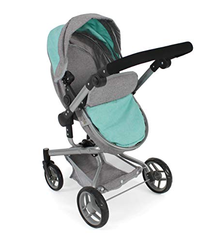 Bayer Chic 2000-Cochecito para muñecas Yolo, Color Verde Menta (593 30)