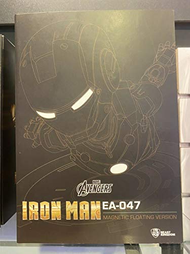 Beast Kingdom Toys- Figura Marvel'S Avengers Iron Man Special Edition (Black X Gold) (EA-047)