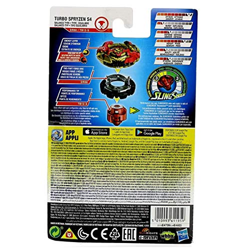 Beyblade - Spryzen S4 Burst Turbo Slingshock (E4739EL2)