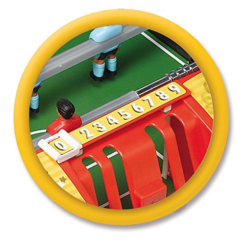 Chicos Strategic Liga Futbolín Infantil con Jugadores Intercambiables y Marcador de Goles, a Partir de 3 años, Color Rojo con Negro, Medidas: 79 cm x 66 cm x 68 cm (72302)