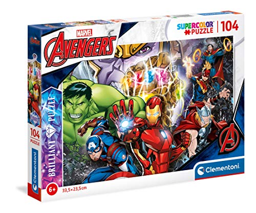 Clementoni- Marvel Avengers Puzzle Infantil, Multicolor (20181)