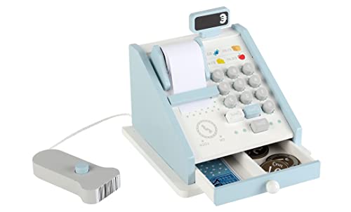 ColorBaby WOOMAX 49332 - Woomax-Caja registradora de Madera +3a